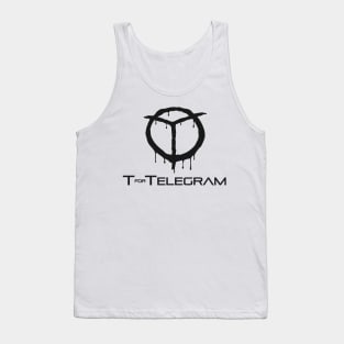 T for Telegram Tank Top